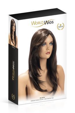 Перука довга World Wigs OLIVIA LONG CHESTNUT зображення