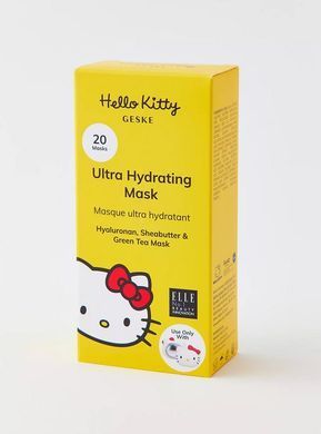 Ультраувлажняющая маска GESKE Ultra Hydrating Mask by Hello Kitty (50 мл + 20 салфеток) картинка