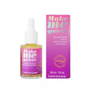 Возбудждающая сыворотка для клитора Love To Love Make Me Quiver (30 мл) картинка