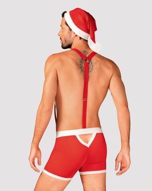 Чоловічий рольовий костюм Санта-Клауса Obsessive Mr Claus, розмір S/M зображення