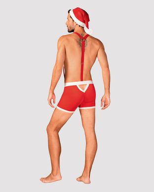 Чоловічий рольовий костюм Санта-Клауса Obsessive Mr Claus, розмір S/M зображення