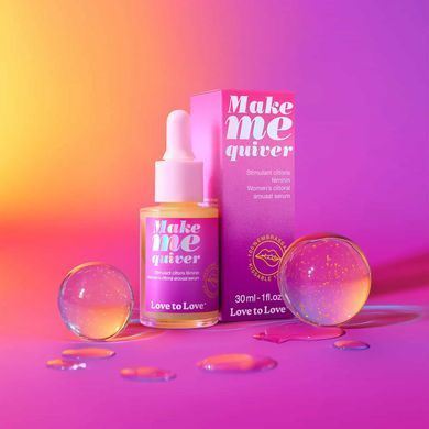 Збуджувальна сироватка для клітора Love To Love Make Me Quiver (30 мл) зображення