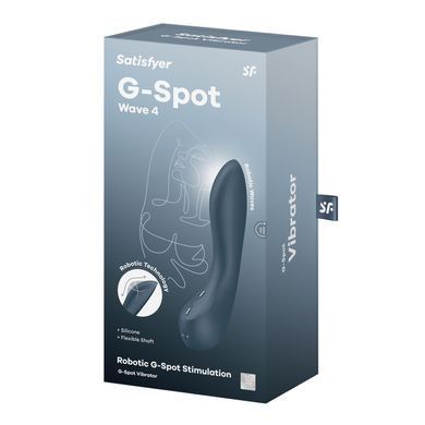 Вібратор зі стимуляцією "пальцем" точки G Satisfyer G-Spot Wave 4 (діаметр 3,9 см) зображення