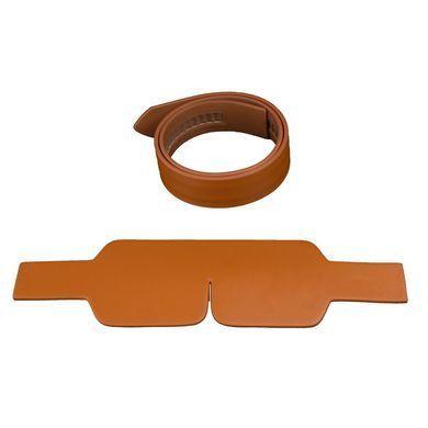 Маска на глаза кожаная LOCKINK Blindfold Kit Brown картинка