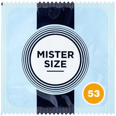 Презервативи тонкі Mister Size pure feel, розмір 53 (10 шт) зображення