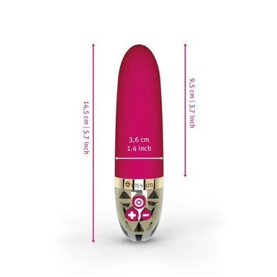 Вібратор кліторально-вагінальний Mystim Sleak Freak Pink (діаметр 3,6 см) зображення