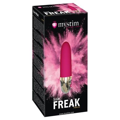 Вібратор кліторально-вагінальний Mystim Sleak Freak Pink (діаметр 3,6 см) зображення