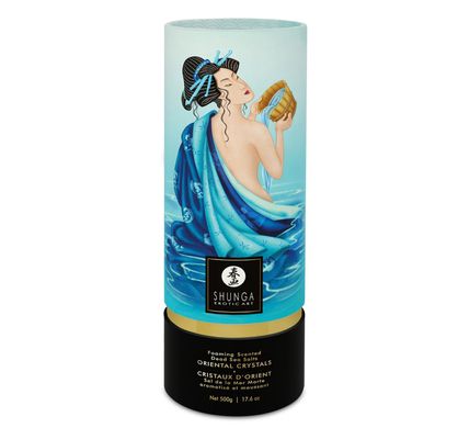 Сіль для ванни з Мертвого моря Shunga Oriental Crystals Bath Salts Ocean Temptations, океан (500 г) зображення