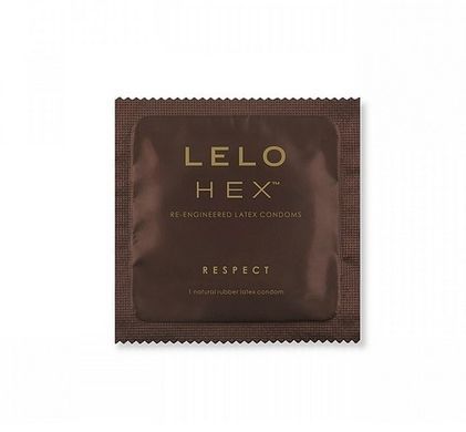 Презервативы тонкие и суперпрочные LELO HEX Condoms Respect, размер XL (12 шт, увеличенный размер) картинка