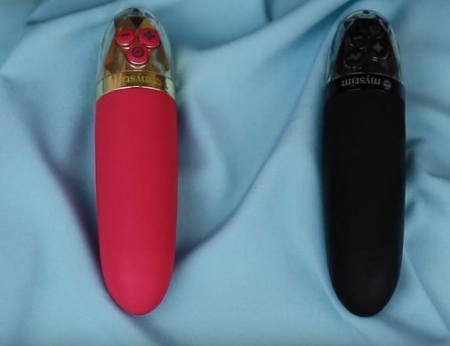 Вібратор кліторально-вагінальний Mystim Sleak Freak Pink (діаметр 3,6 см) зображення