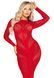 Спокуслива сукня Leg Avenue Lace and Net Bodycon Gown One Size, Red картинка 5