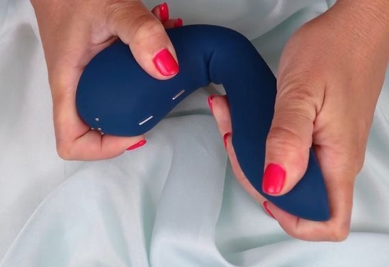 Вібратор зі стимуляцією "пальцем" точки G Satisfyer G-Spot Wave 4 (діаметр 3,9 см) зображення