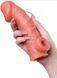 Насадка на член с отверстием для мошонки Kokos Cock Sleeve CS 001, размер L картинка 4