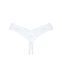 Мереживні трусики-танга з доступом Obsessive Heavenlly crotchless thong, розмір XL/2XL картинка 4
