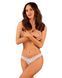 Мереживні трусики-танга з доступом Obsessive Heavenlly crotchless thong, розмір XL/2XL картинка 5