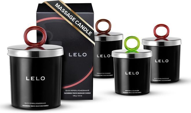 Масажна свічка LELO Massage Candle Snow Pear & Cedarwoode, груша та кедр (150 г) зображення