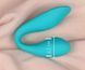 Двойной вибратор с пультом ДУ S Pleasures Premium Delight, бирюзовый (диаметр 2,2 см) картинка 7