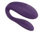 Недорогий вібратор для пар з пультом ДК We-Vibe Unite Purple (ширина 2,2 см) картинка 8