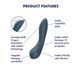 Вібратор зі стимуляцією "пальцем" точки G Satisfyer G-Spot Wave 4 (діаметр 3,9 см) картинка 7