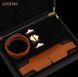 Маска на глаза кожаная LOCKINK Blindfold Kit Brown картинка 11