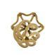 Металлическая анальная пробка LOCKINK SEVANDA Hollow Spiral Golden Metal Anal Plug, размер S (диаметр 2,6 см) картинка 8