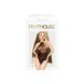 Боди с имитацией гипюрового страплесса Penthouse Blooming era Black, размер XL картинка 3