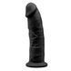 Фаллоимитатор на присоске SilexD Oscar Black (MODEL 2 size 9in) диаметр 5,4 см картинка