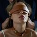 Маска на глаза кожаная LOCKINK Blindfold Kit Brown картинка 14