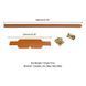 Маска на глаза кожаная LOCKINK Blindfold Kit Brown картинка 10