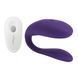 Недорогий вібратор для пар з пультом ДК We-Vibe Unite Purple (ширина 2,2 см) картинка 1
