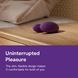 Недорогий вібратор для пар з пультом ДК We-Vibe Unite Purple (ширина 2,2 см) картинка 26