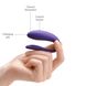 Недорогий вібратор для пар з пультом ДК We-Vibe Unite Purple (ширина 2,2 см) картинка 13