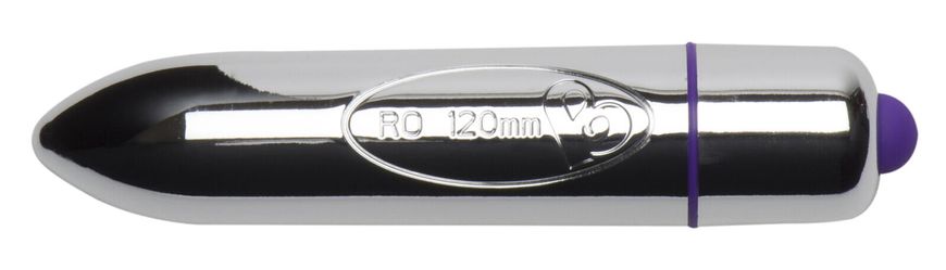 Вібратор (віброкуля) Rocks Off RO-120mm 10 Chrome (діаметр 2,6 см) зображення