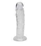 Прозрачный фаллоимитатор с присоской Alive Jelly Dildo Empire (диаметр 4,3 см, длина 19,3 см) картинка