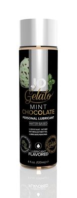 Оральна змазка System JO GELATO Mint Chocolate (м'ятний шоколад) 120 мл зображення