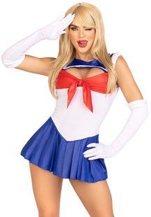 Рольовий костюм Сейлор Мун Leg Avenue Sexy Sailor, розмір XS зображення
