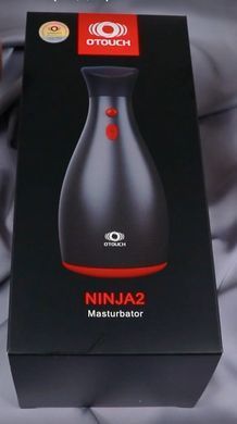 Мастурбатор с вибрацией и эффектом сжатия Otouch NINJA 2 картинка