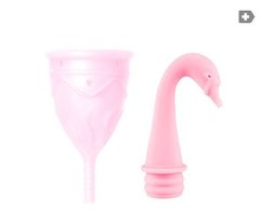 Менструальная чаша Femintimate Eve Cup размер S с переносным душем (диаметр 3,2 см) картинка
