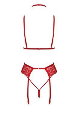 Эротический комплект Kissable Bondage Kiss Set Red, размер S/M картинка