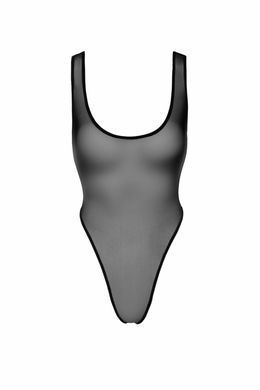 Відверте прозоре боді Noir Handmade F322 Paparazzi elastic mesh body, розмір S зображення