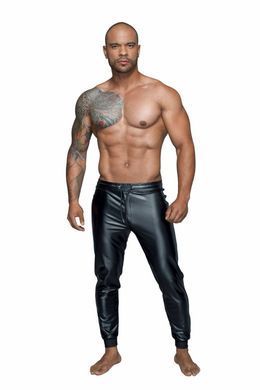 Чоловічі трегінси Noir Handmade H063 Powerwetlook treggings, розмір S зображення