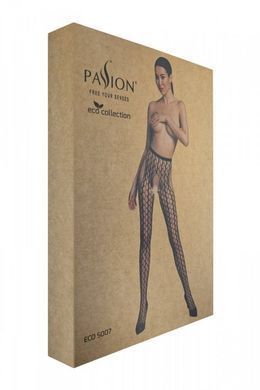 Эротические колготки с доступом Passion ECO S007 black картинка