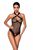 Боді-сітка з халтером Passion Amanda Body black, розмір L/XL зображення