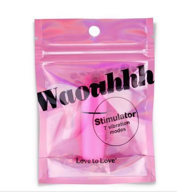 Виброкуля на батарейках Love To Love WAOUHHH DANGER PINK (диаметр 1,75 см) картинка