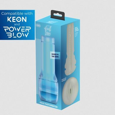 Мастурбатор вагина, светящийся в темноте Kiiroo Feel Glow PBC совместим с PowerBlow и Keon картинка
