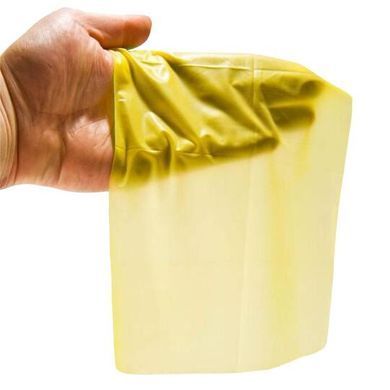 Латексна серветка для оральних пестощів Latex Dental Dams Banana (1 шт) зображення