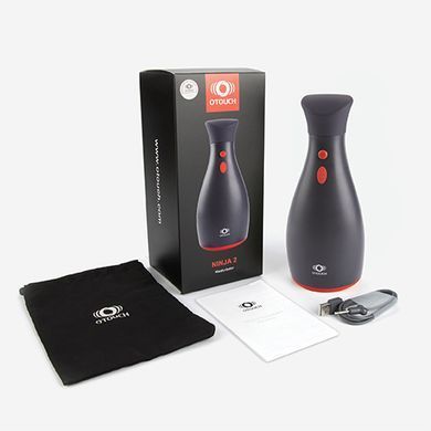 Мастурбатор с вибрацией и эффектом сжатия Otouch NINJA 2 картинка