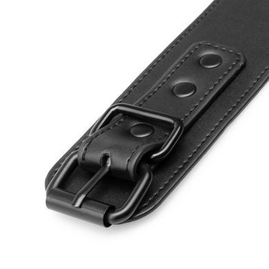 Наручники кожаные Bedroom Fantasies Handcuffs Black картинка