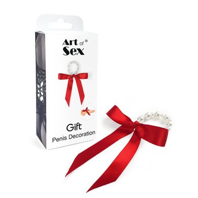 Прикраса на пеніс з перлами "Подарунок" Art of Sex Gift зображення