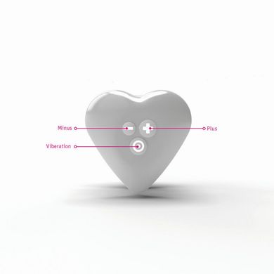 Вібратор для клітора Mystim Heart's Desire White зображення